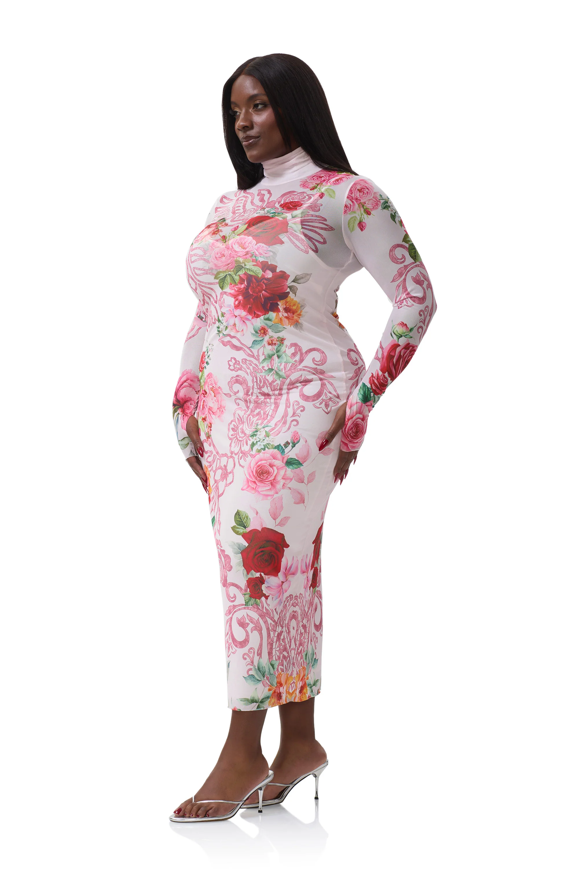 Shailene Dress - Wing Rose - Image 4