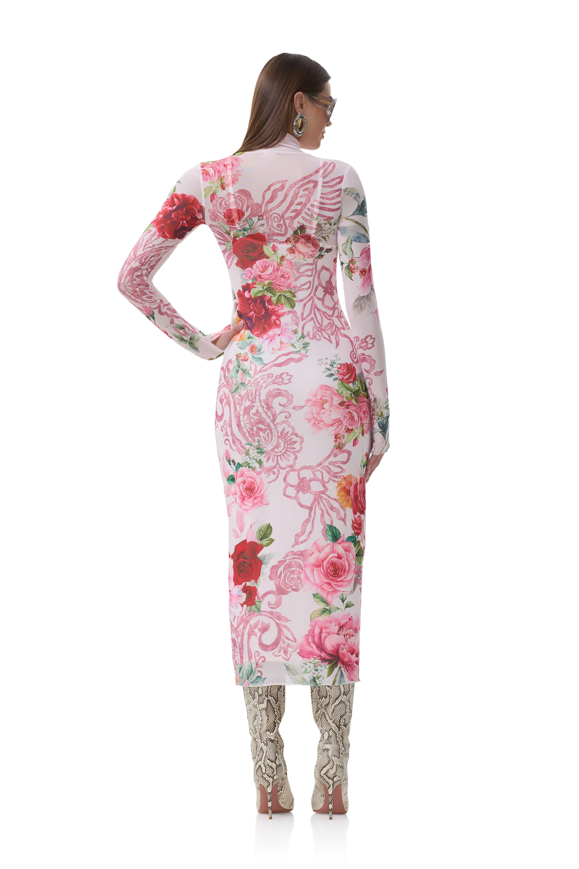 Shailene Dress - Wing Rose - Image 7
