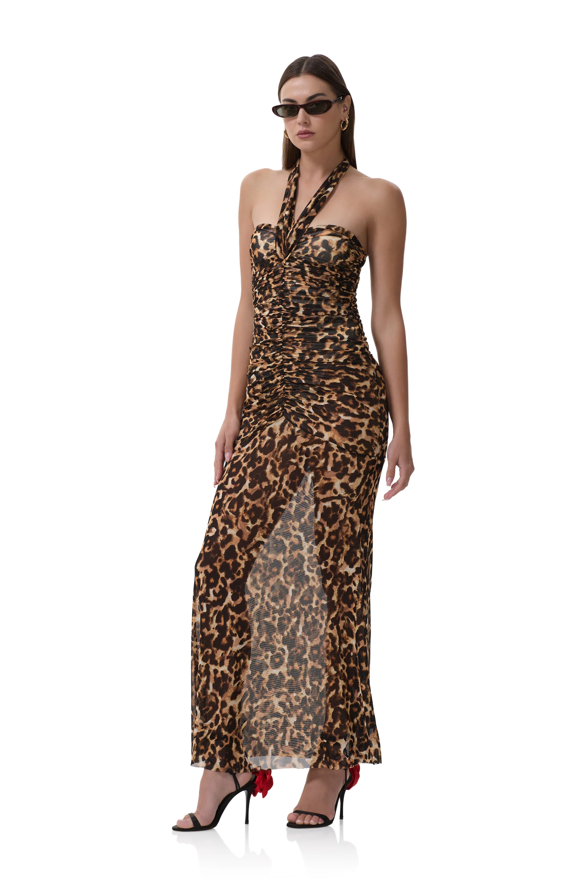 Sid Maxi Dress - Winter Animal - Image 2