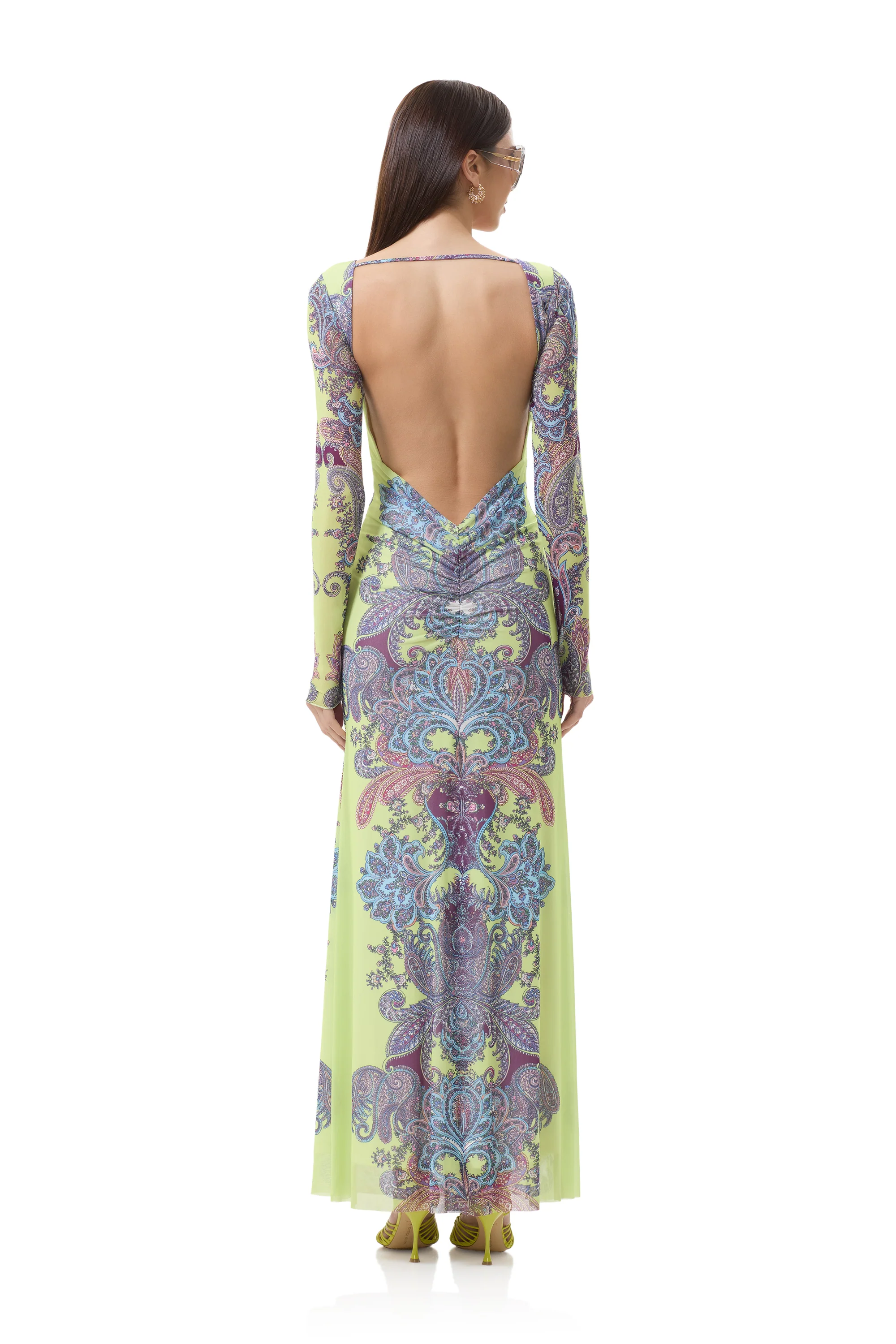 Talmo Dress - Citrus Paisley - Image 5