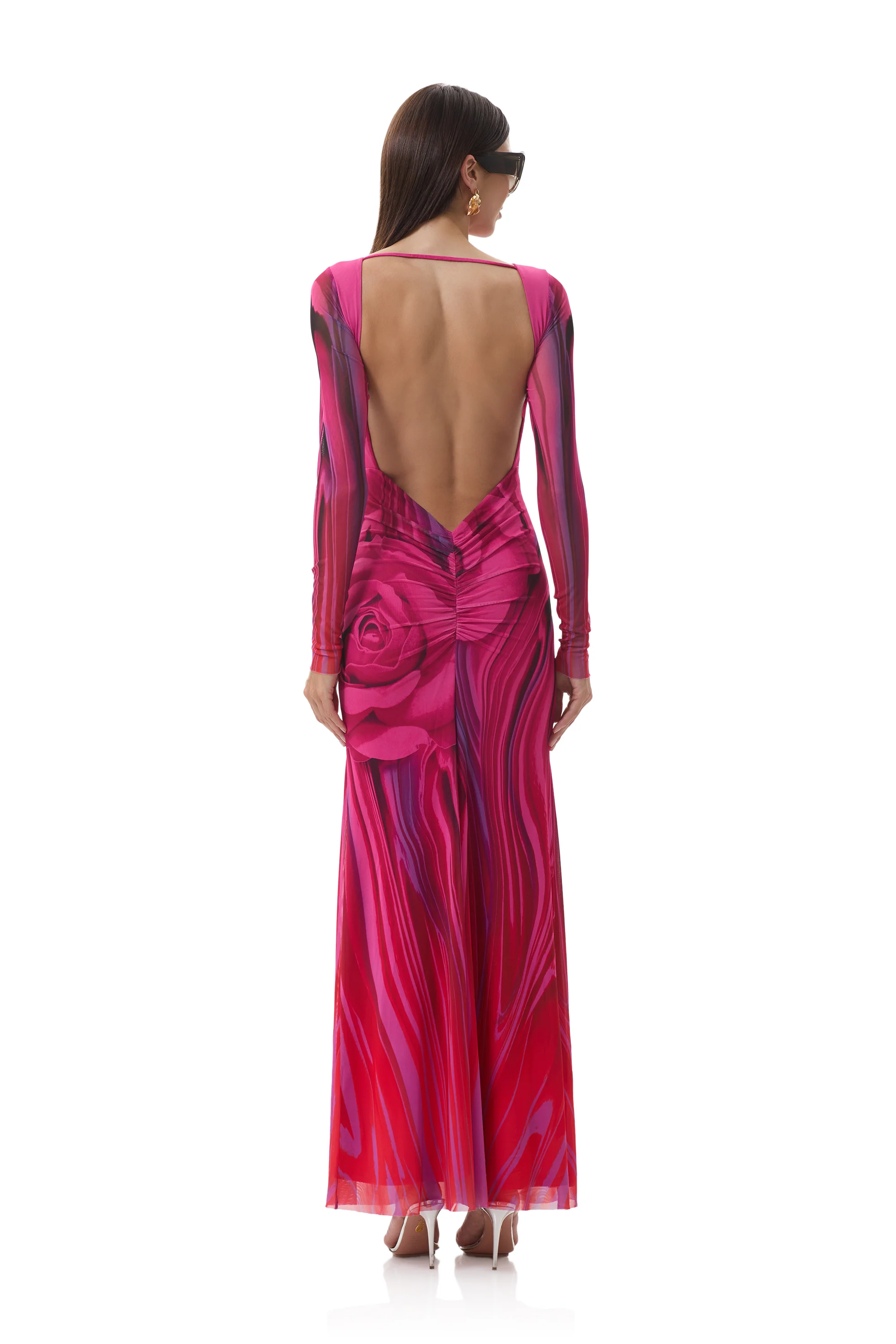 Talmo Dress - Fuchsia Rose - Image 4