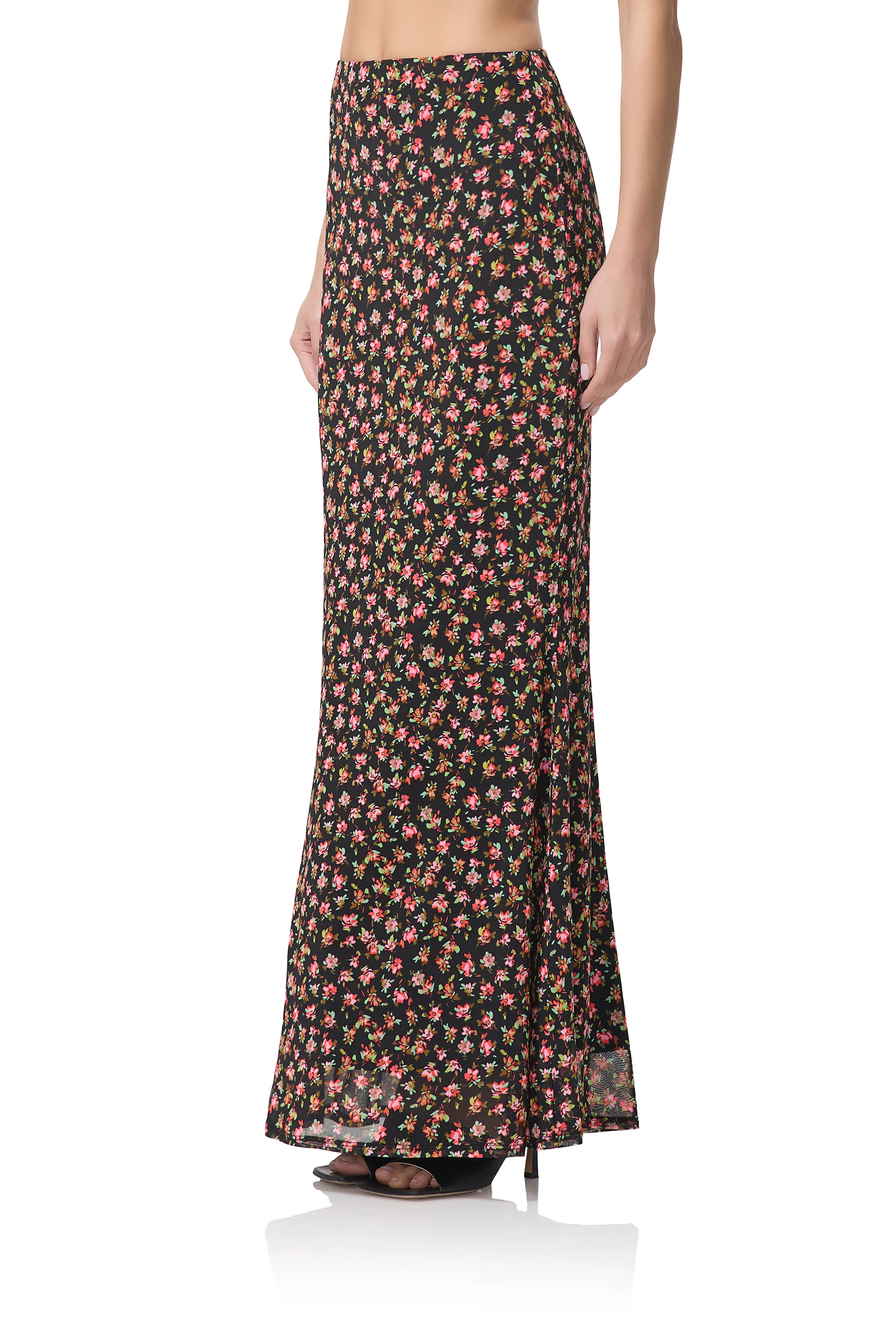 Tegan Maxi Skirt - Spring Ditsy - Image 4