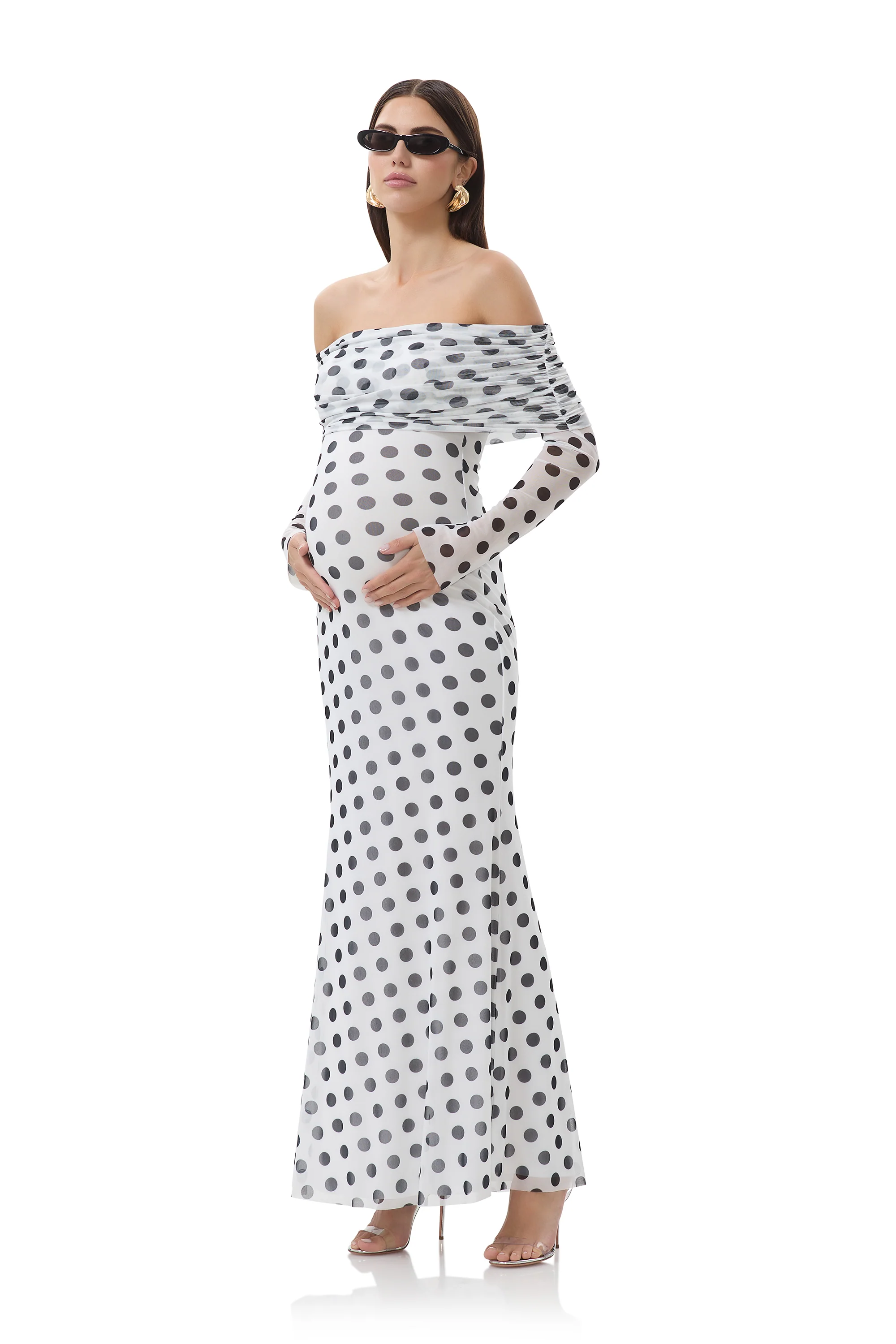 Thelma Dress - Blanc Dot - Image 2