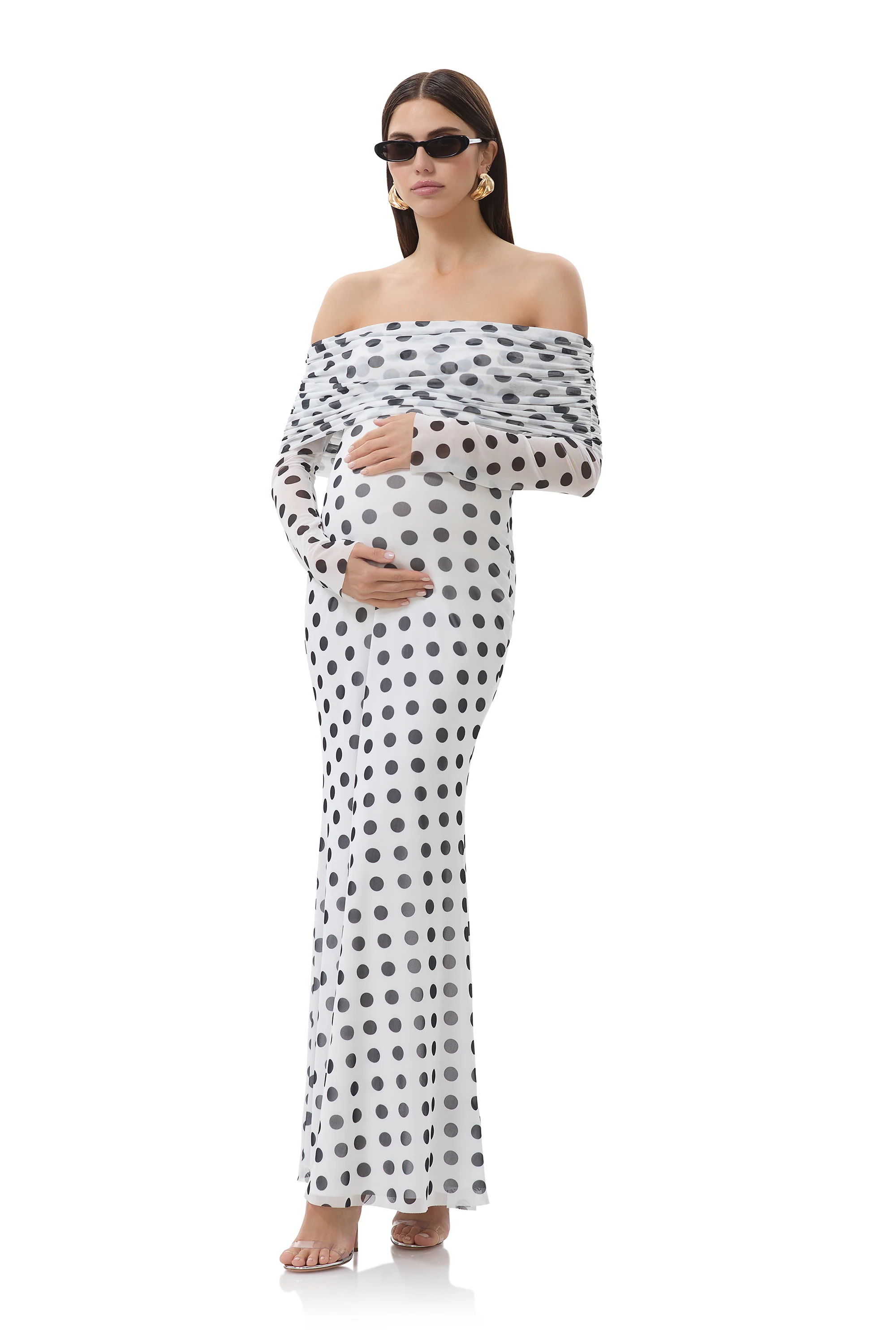 Thelma Dress - Blanc Dot - Image 3