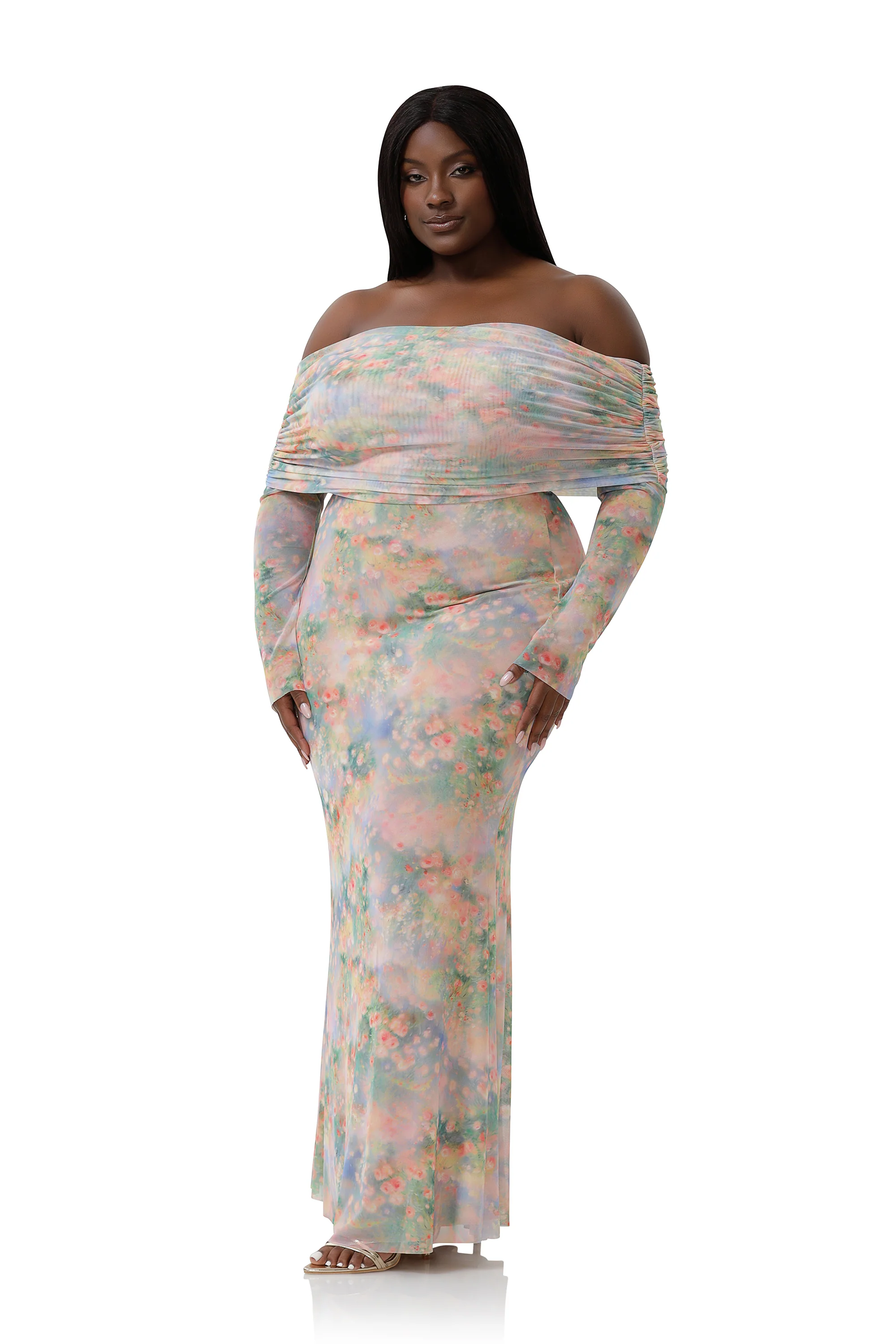 Thelma Dress - Fog Field - Image 4