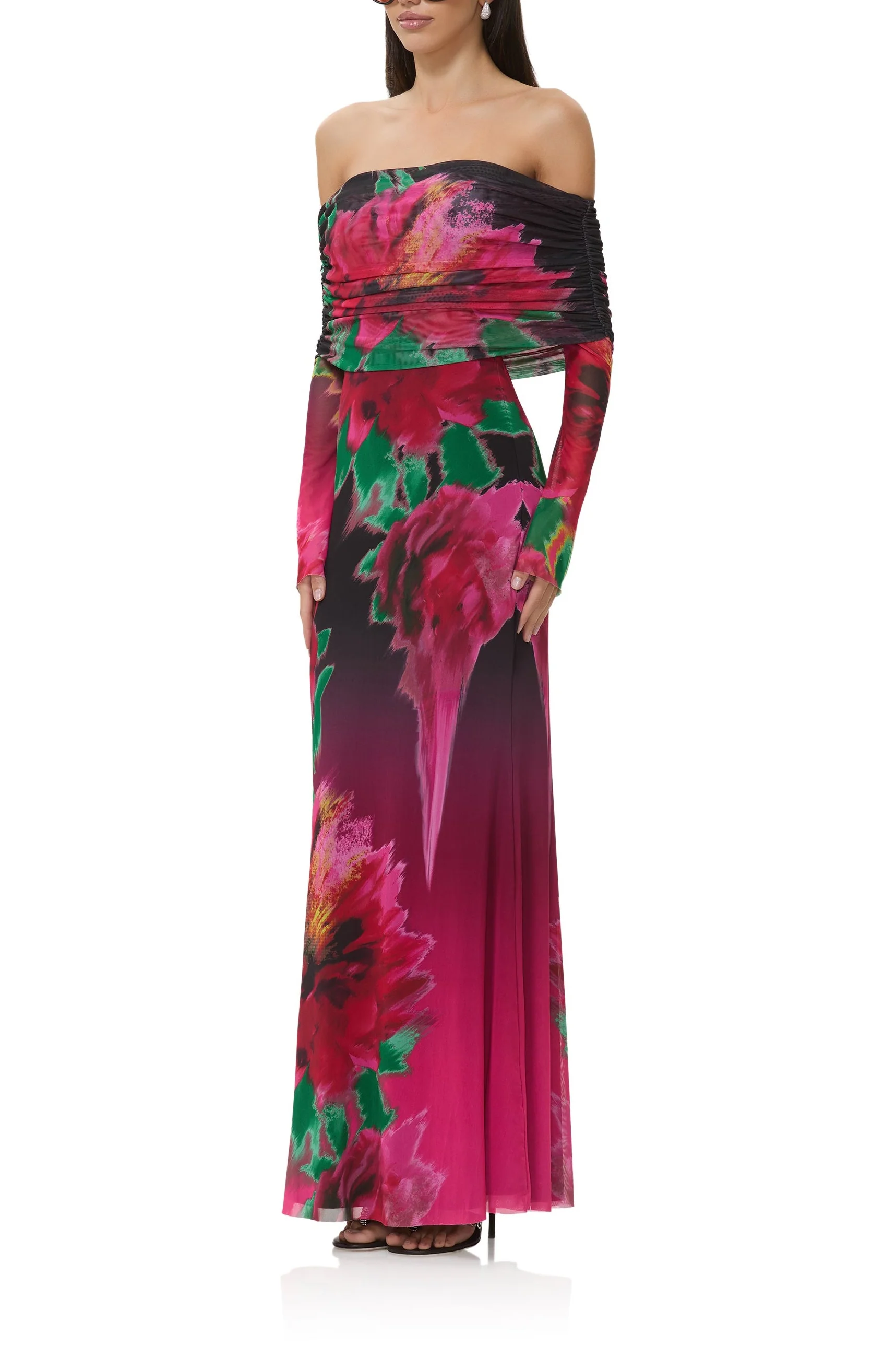 Thelma Dress - Pink Blur Blossom - Image 5