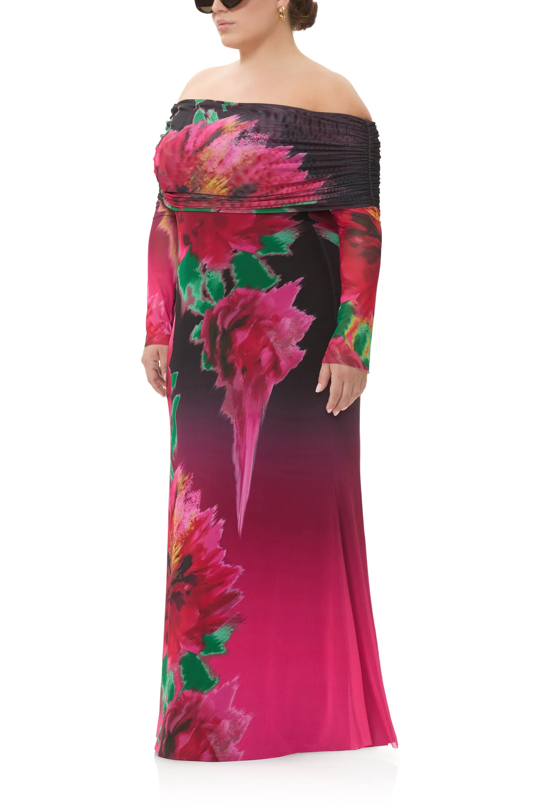 Thelma Dress - Pink Blur Blossom - Image 6