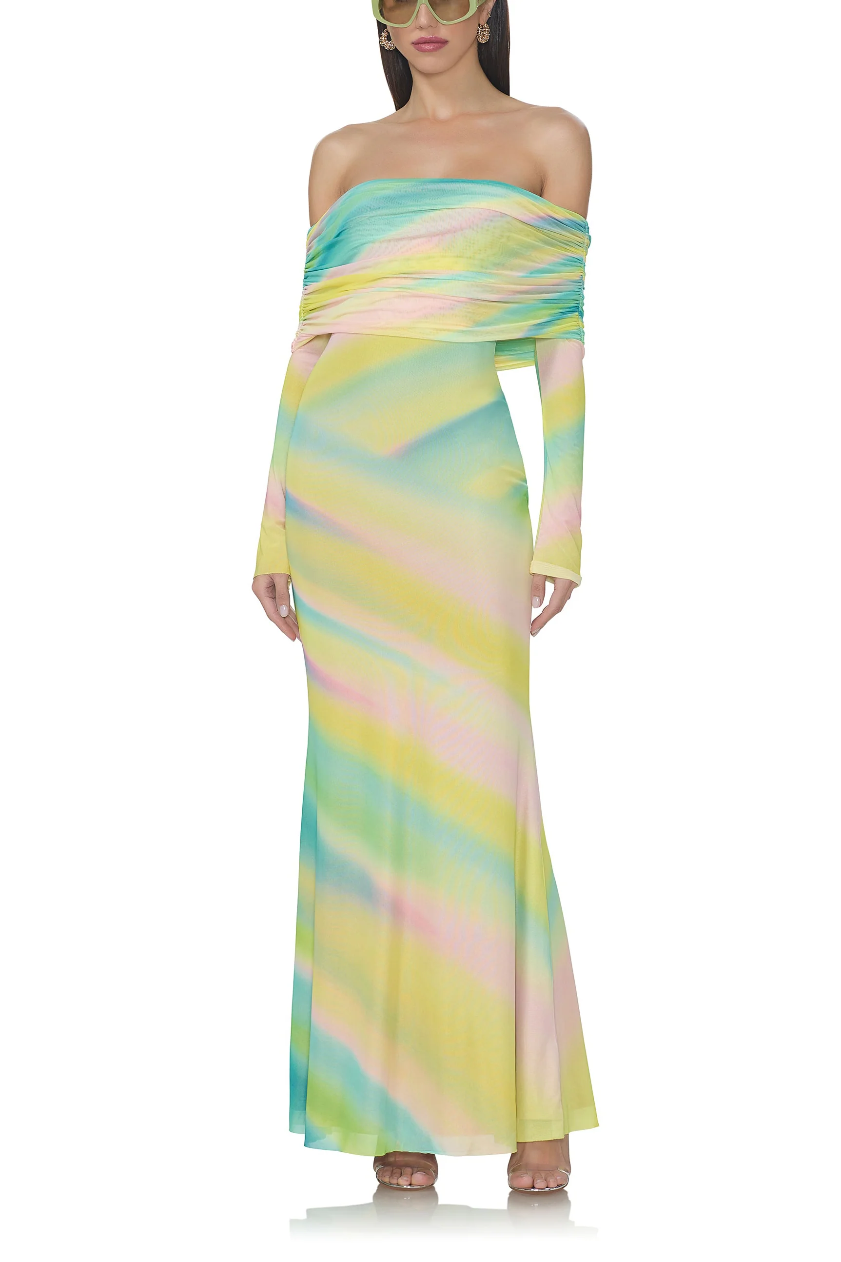 Thelma Dress - Rainbow Stripe
