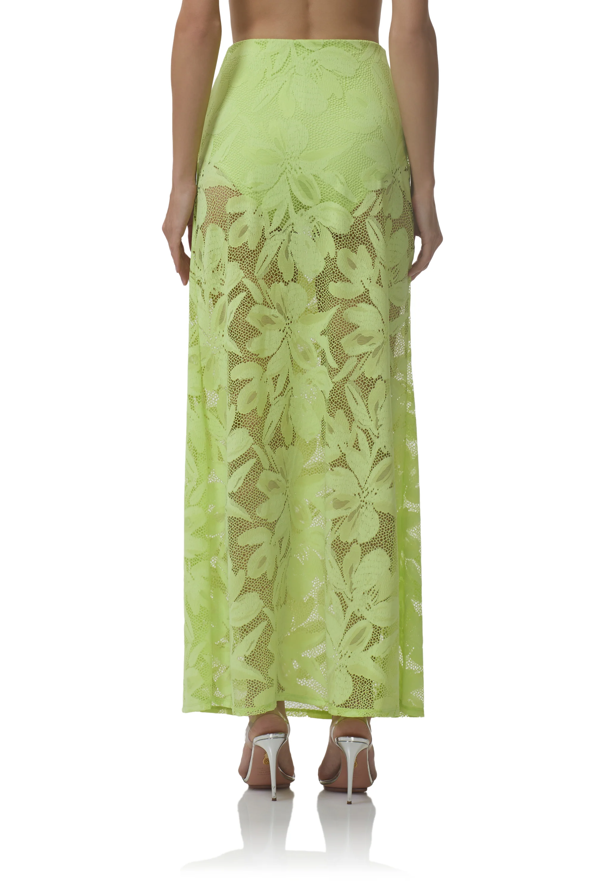 Tilly Lace Skirt - Lime Essence - Image 5