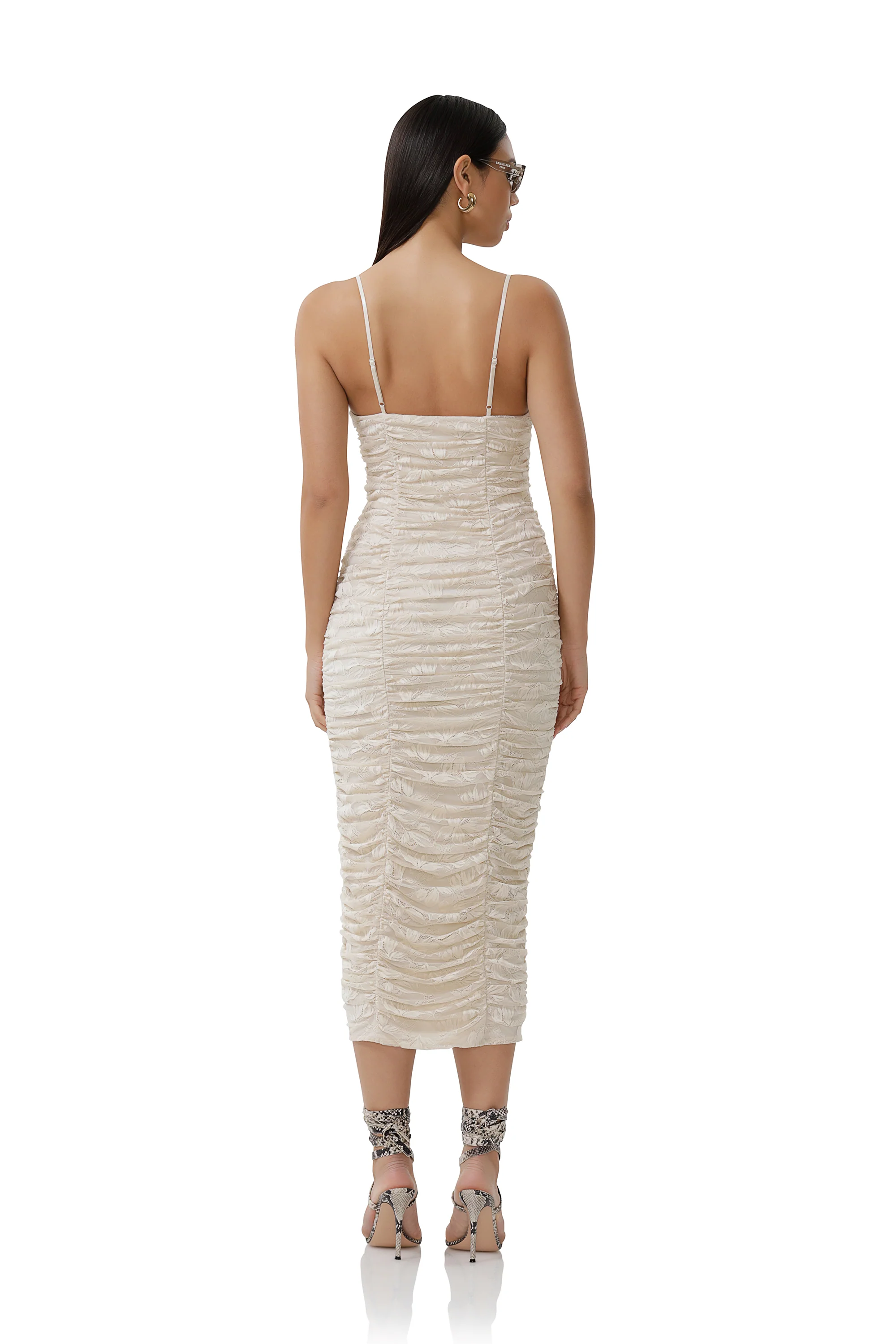 Tosca Lace Dress - Birch - Image 4