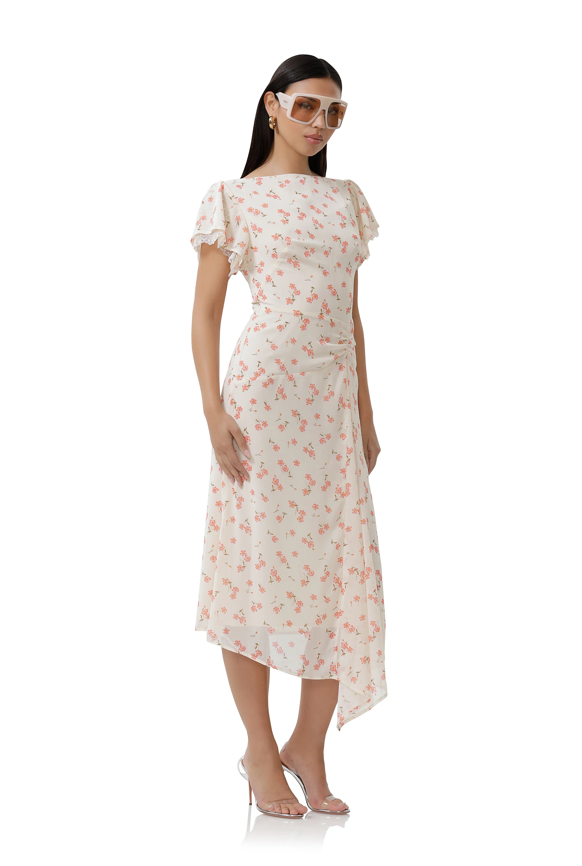 Vittoria Dress - Birch Ditsy - Image 3