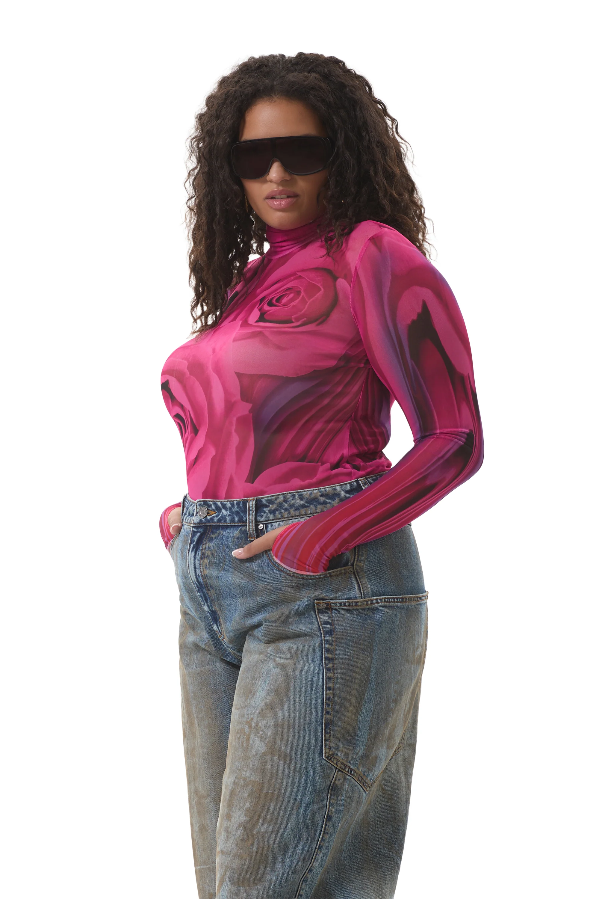 Zadie Top - Fuchsia Rose - Image 6