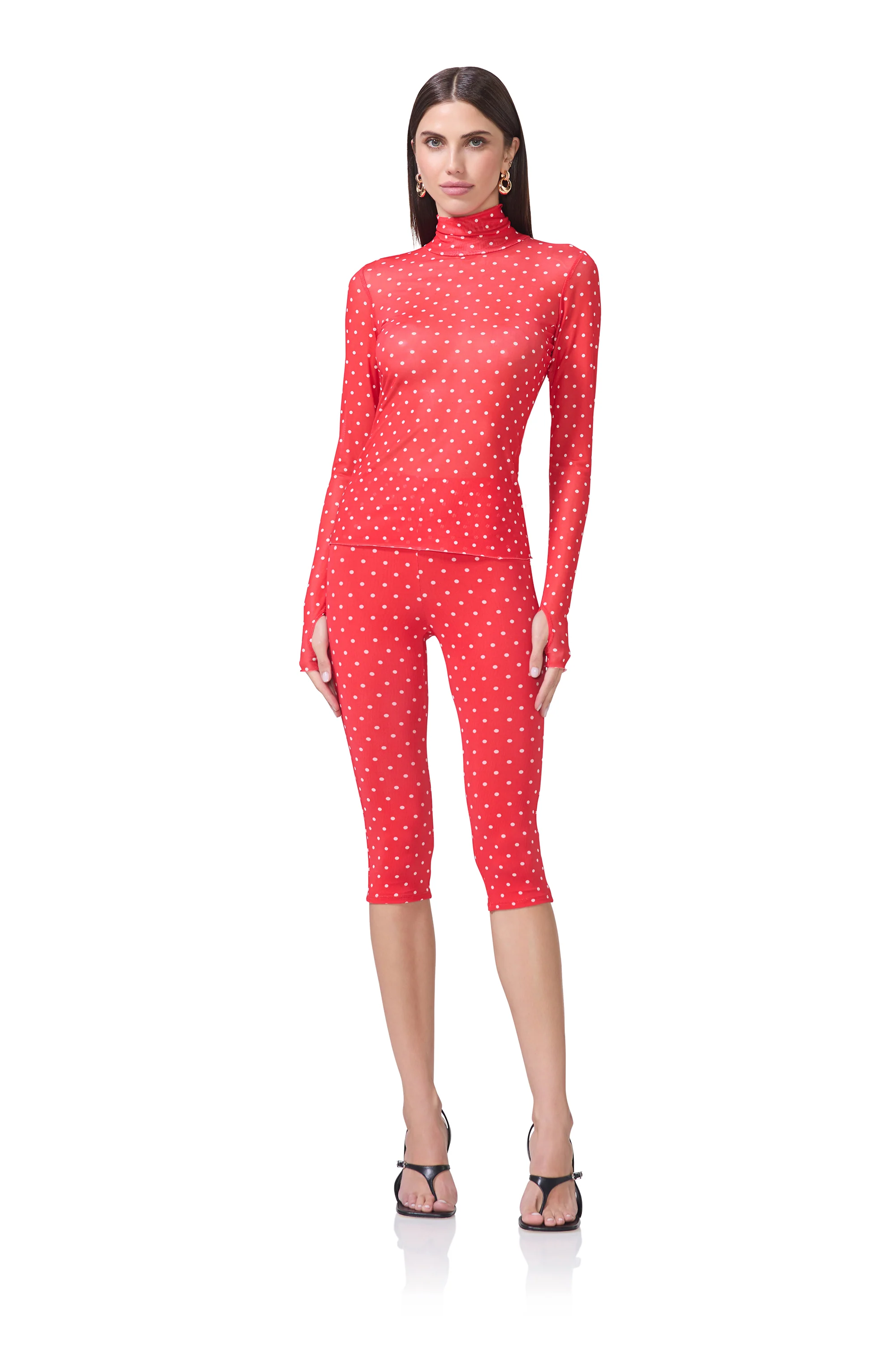 Zadie Top - Risky Micro Dot